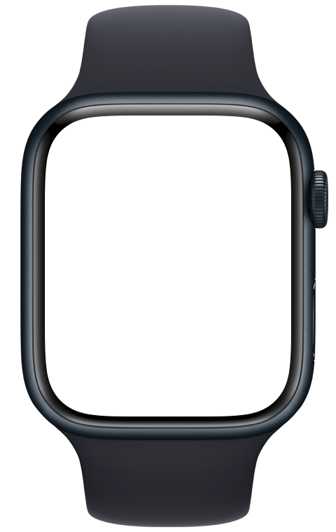 Apple Watch S8, 41mm, aluminum, midnight gray