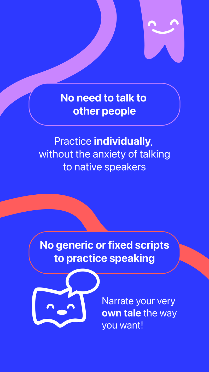 App Store screenshot: challenge yourself by creating stories with random words